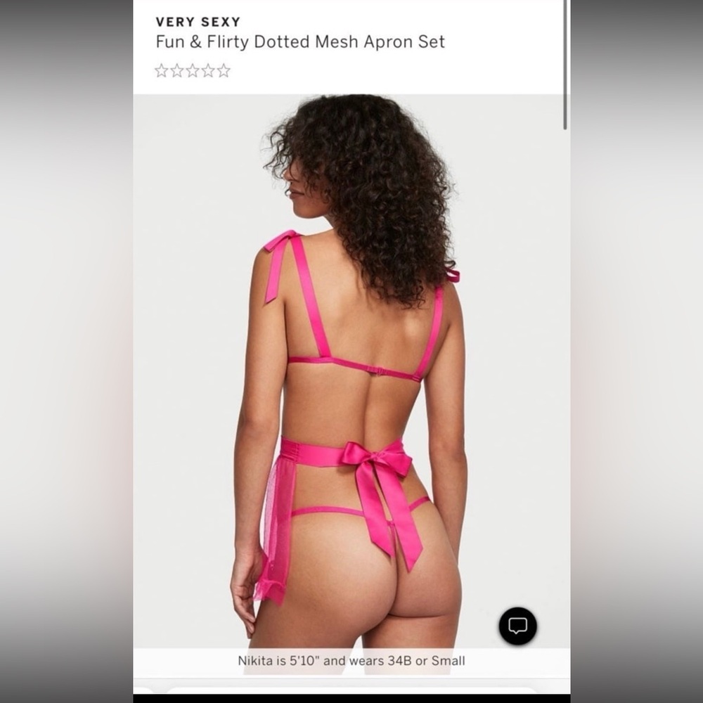 VS BABYDOLL SEXY APRON SET